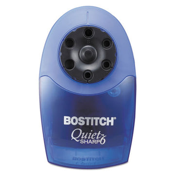 Bostitch® Quietsharp 6 Classroom Electric Pencil Sharpener, Ac-powered, 6.13 X 10.69 X 9, Blue freeshipping - TVN Wholesale